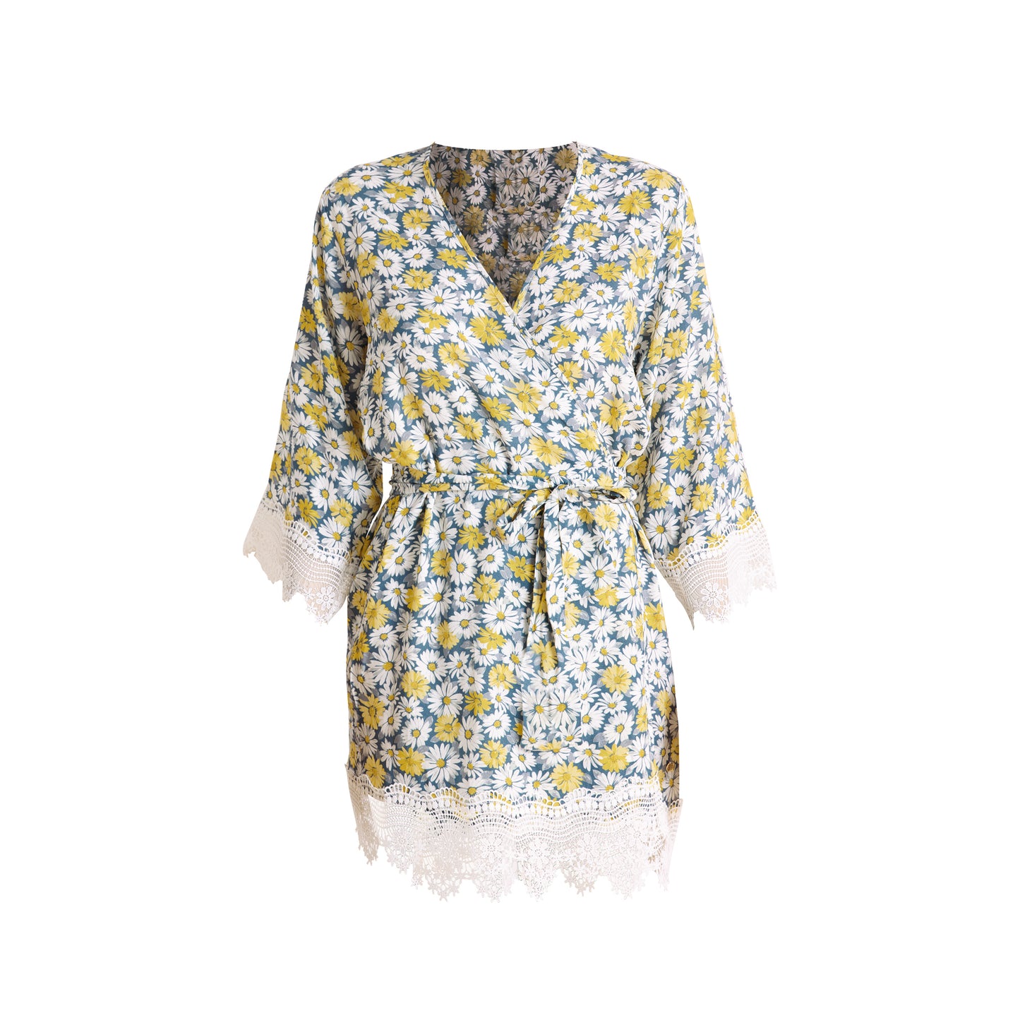 Kimono EMBLEMATIQUE VERT Brigitte BARDOT Nuit