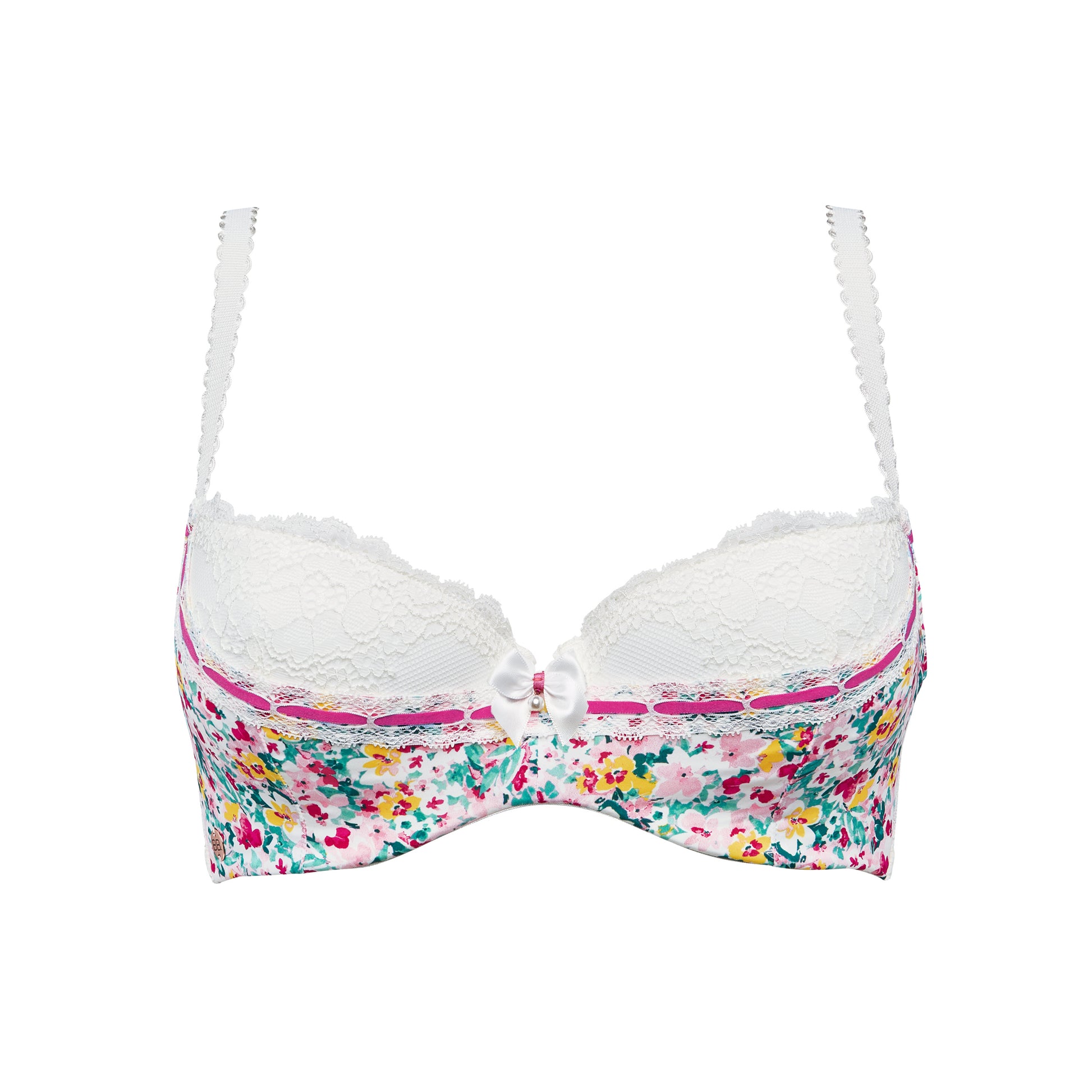 Soutien-gorge coques FLORILEGE BLANC Brigitte BARDOT Lingerie