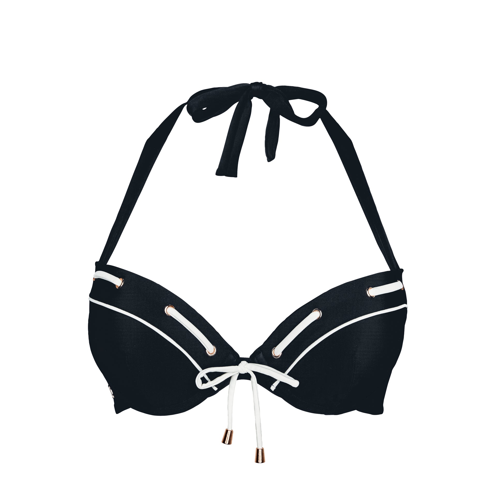 Haut coques up NOIR modèle HORIZON Brigitte Bardot bain