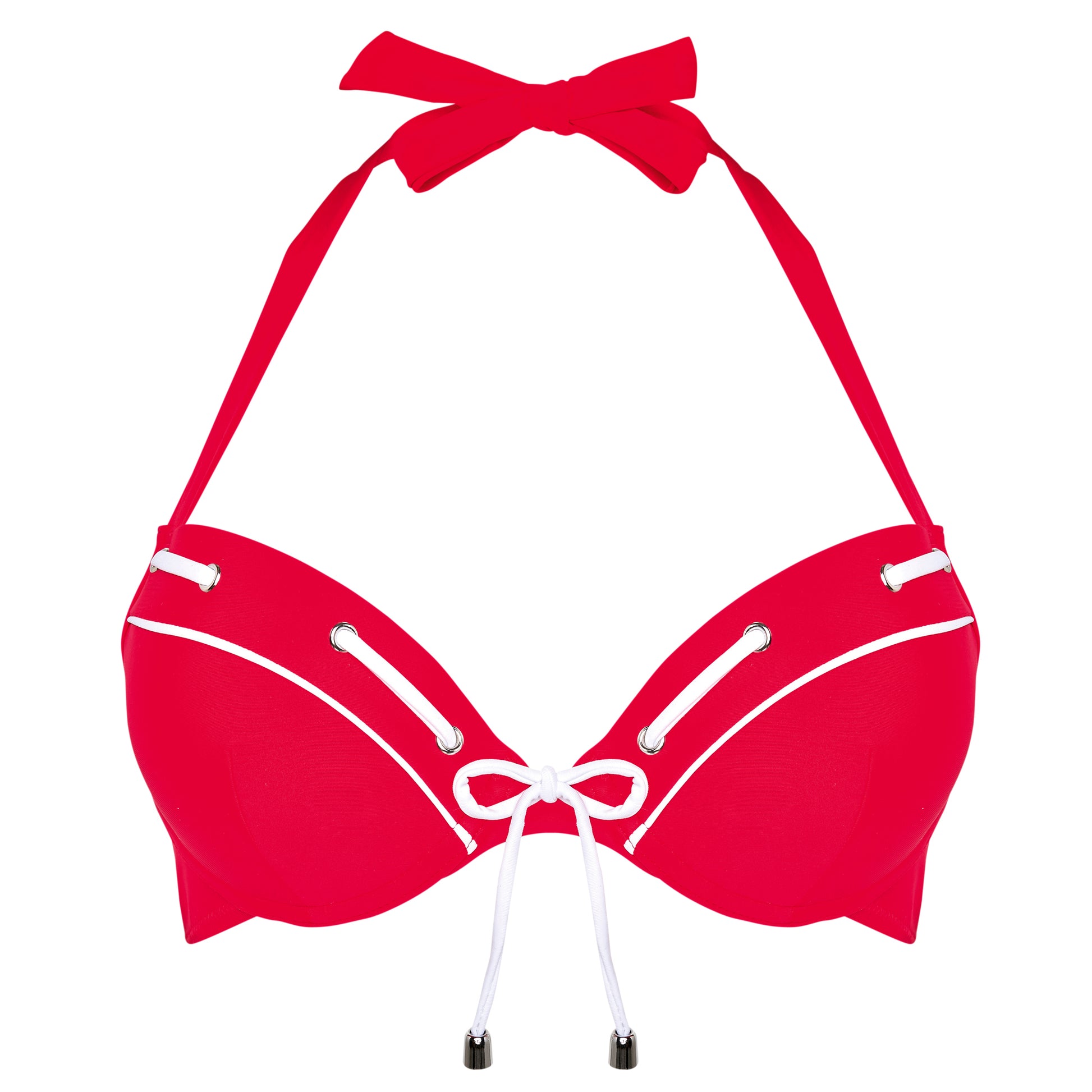 Haut push up ROUGE modèle HORIZON Brigitte Bardot maillot de bain