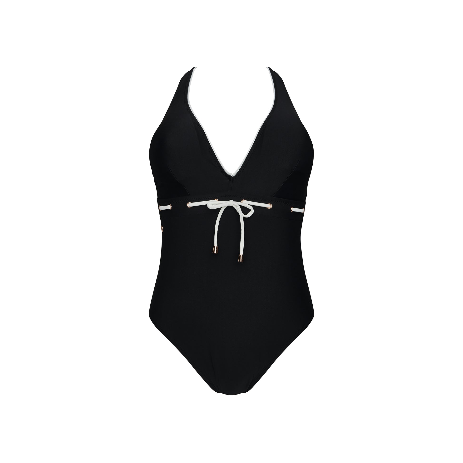 Maillot 1 piece NOIR modèle HORIZON Brigitte Bardot bain