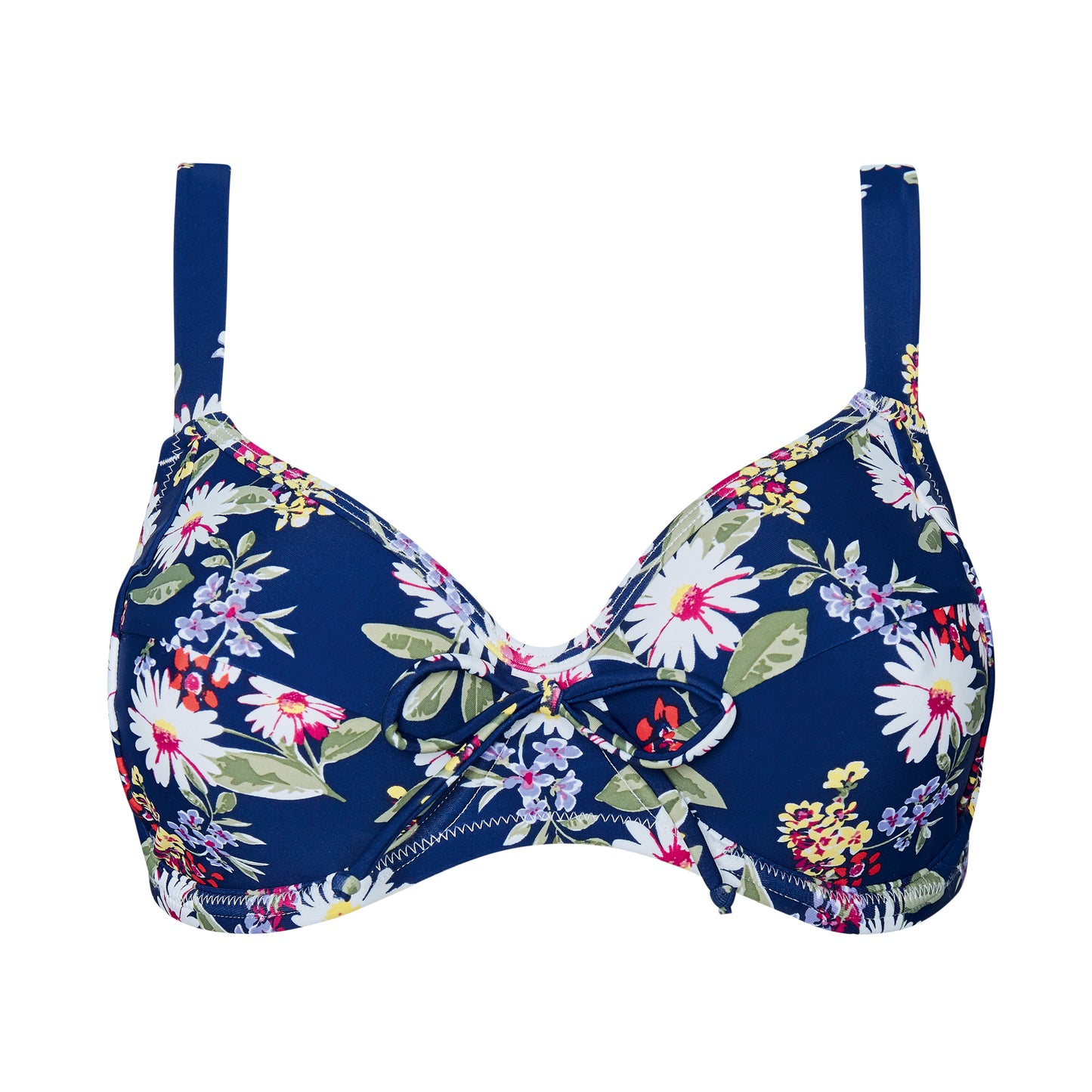 Haut armaturé BLEU MARINE modèle MEDITERRANEE Brigitte Bardot maillot de bain