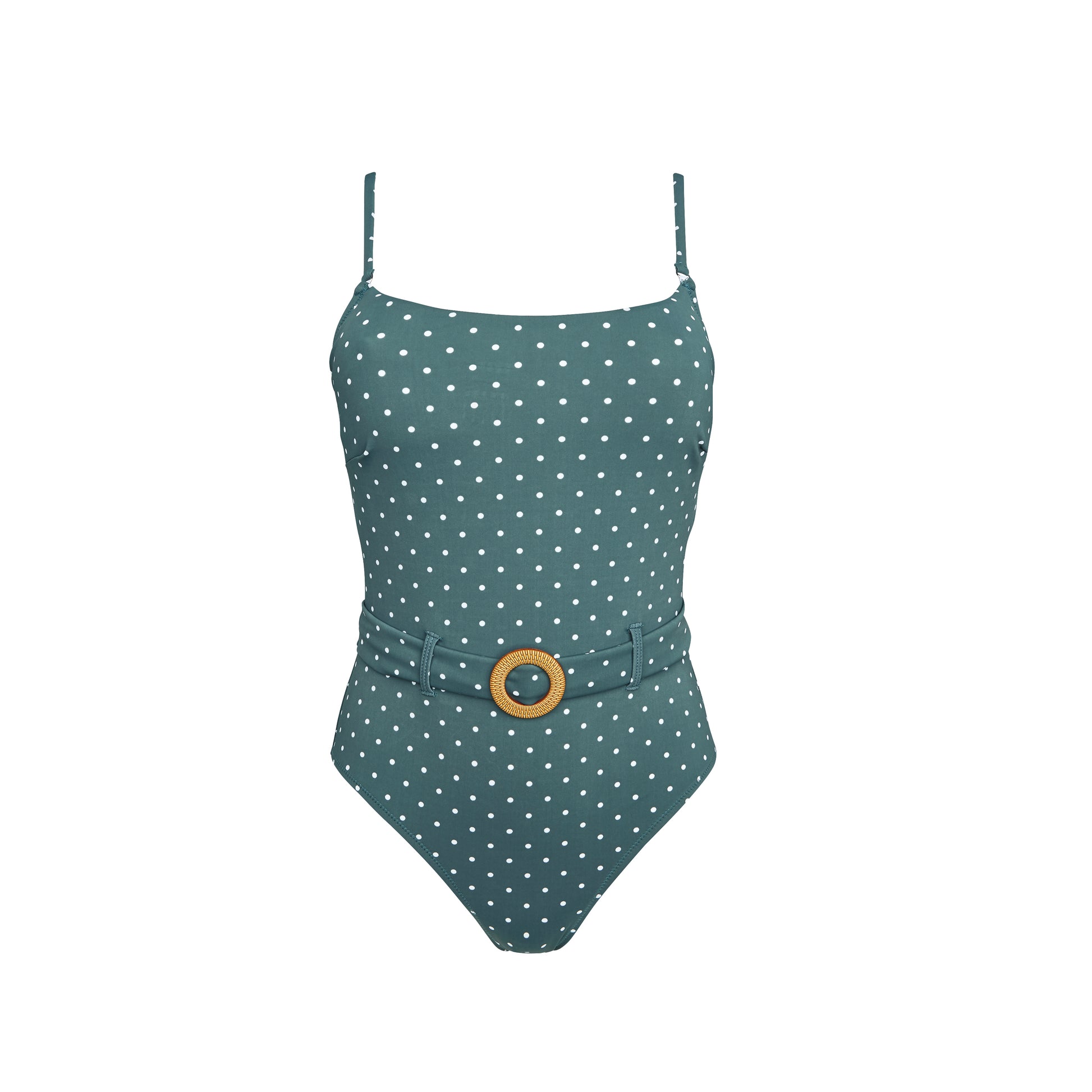 Maillot 1 piece KAKI modèle OLIVIER Brigitte Bardot bain