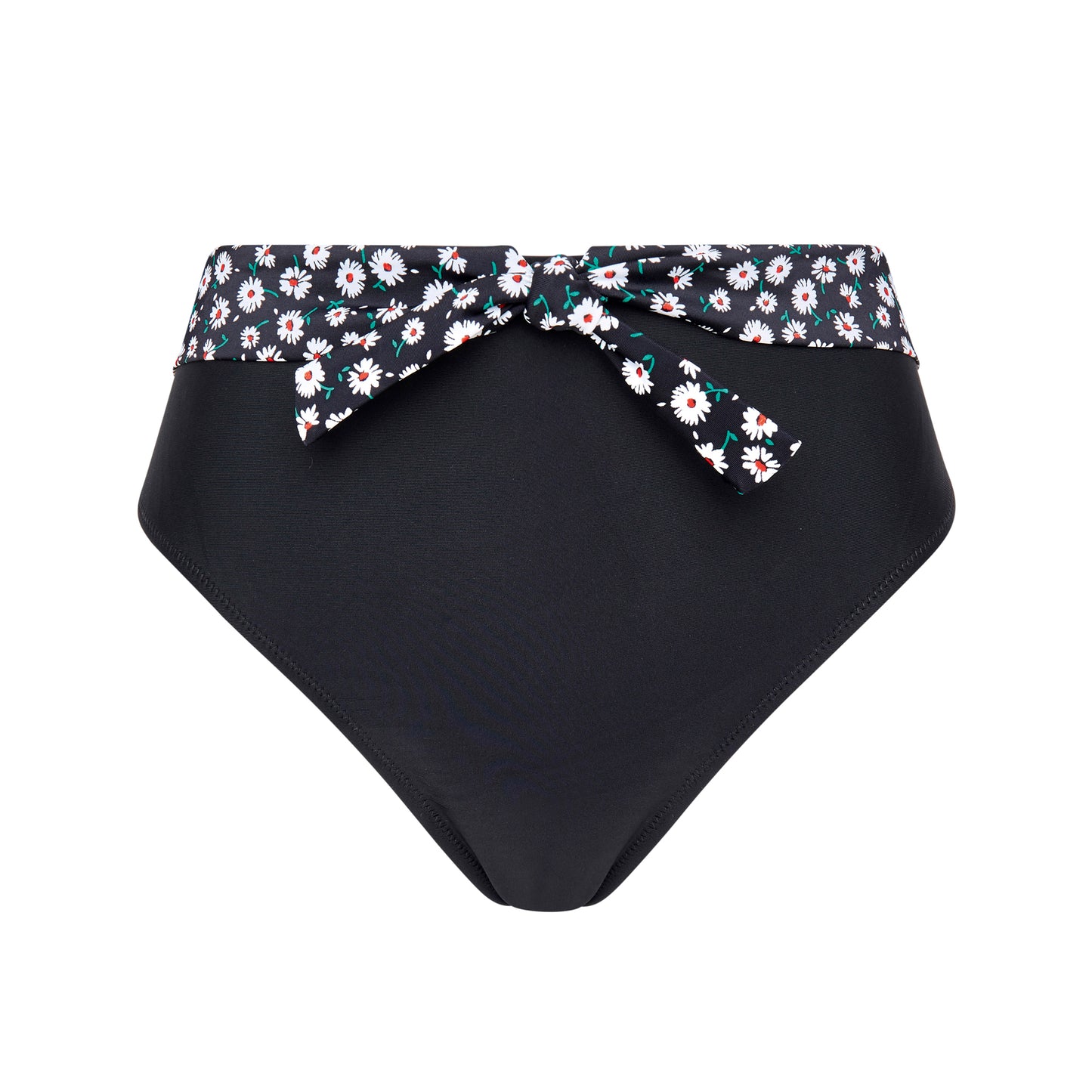 Culotte Haute NOIR modèle PARADIS Brigitte Bardot maillot de bain