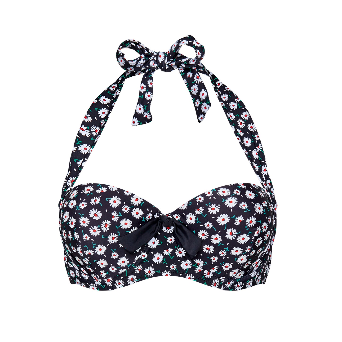 Haut balconnet NOIR modèle PARADIS Brigitte Bardot maillot de bain