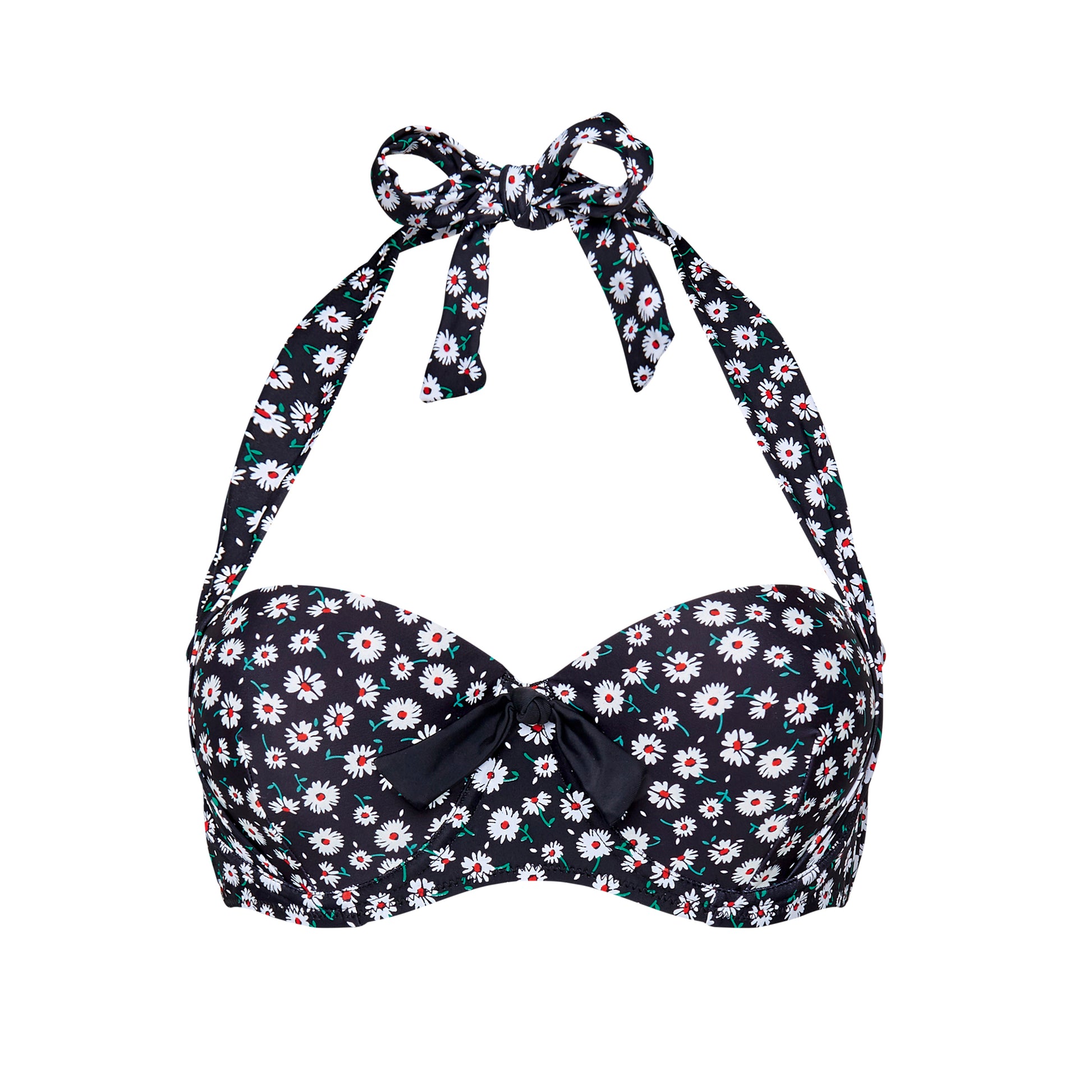 Haut balconnet NOIR modèle PARADIS Brigitte Bardot maillot de bain