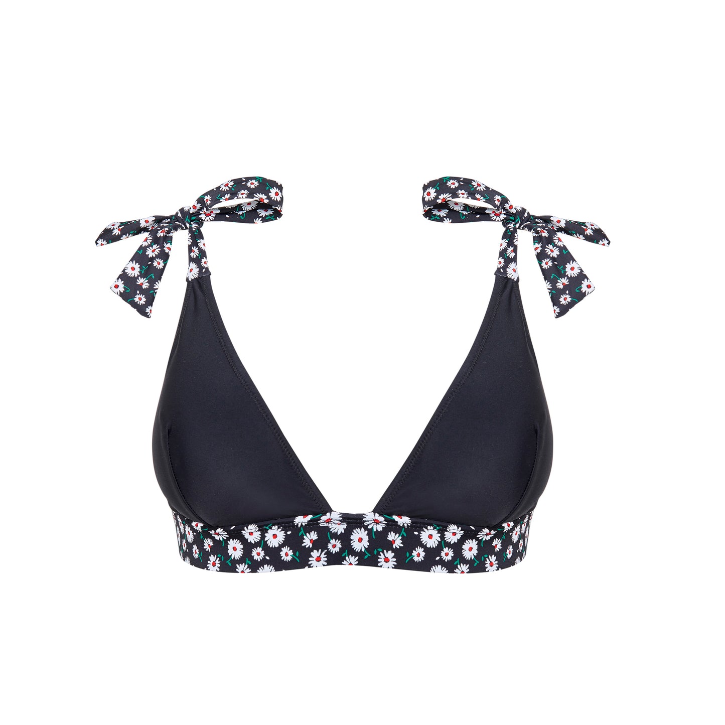 Haut triangle NOIR modèle PARADIS Brigitte Bardot maillot de bain