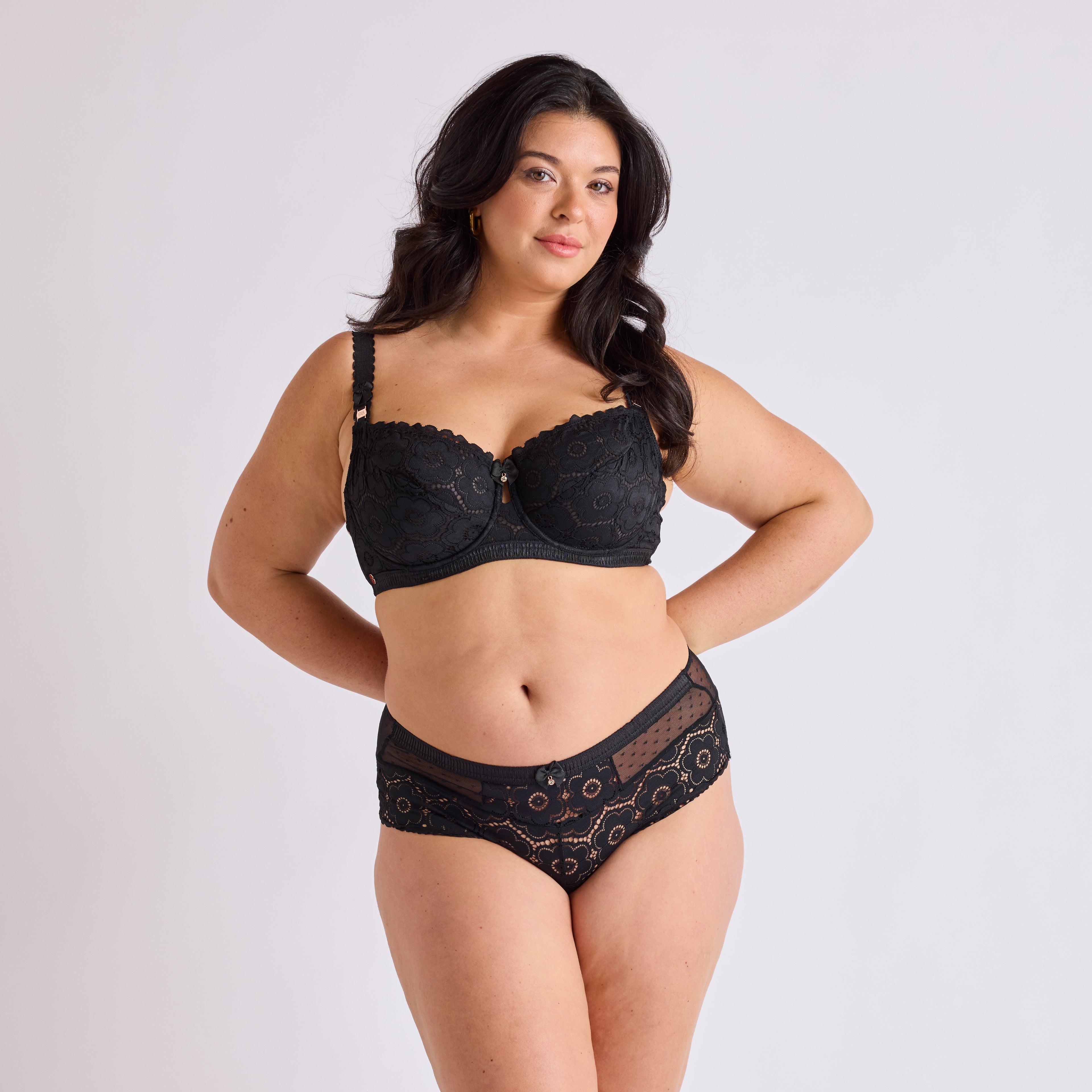 SHORTY GRANDE TAILLE DENTELLE | AFFINITE