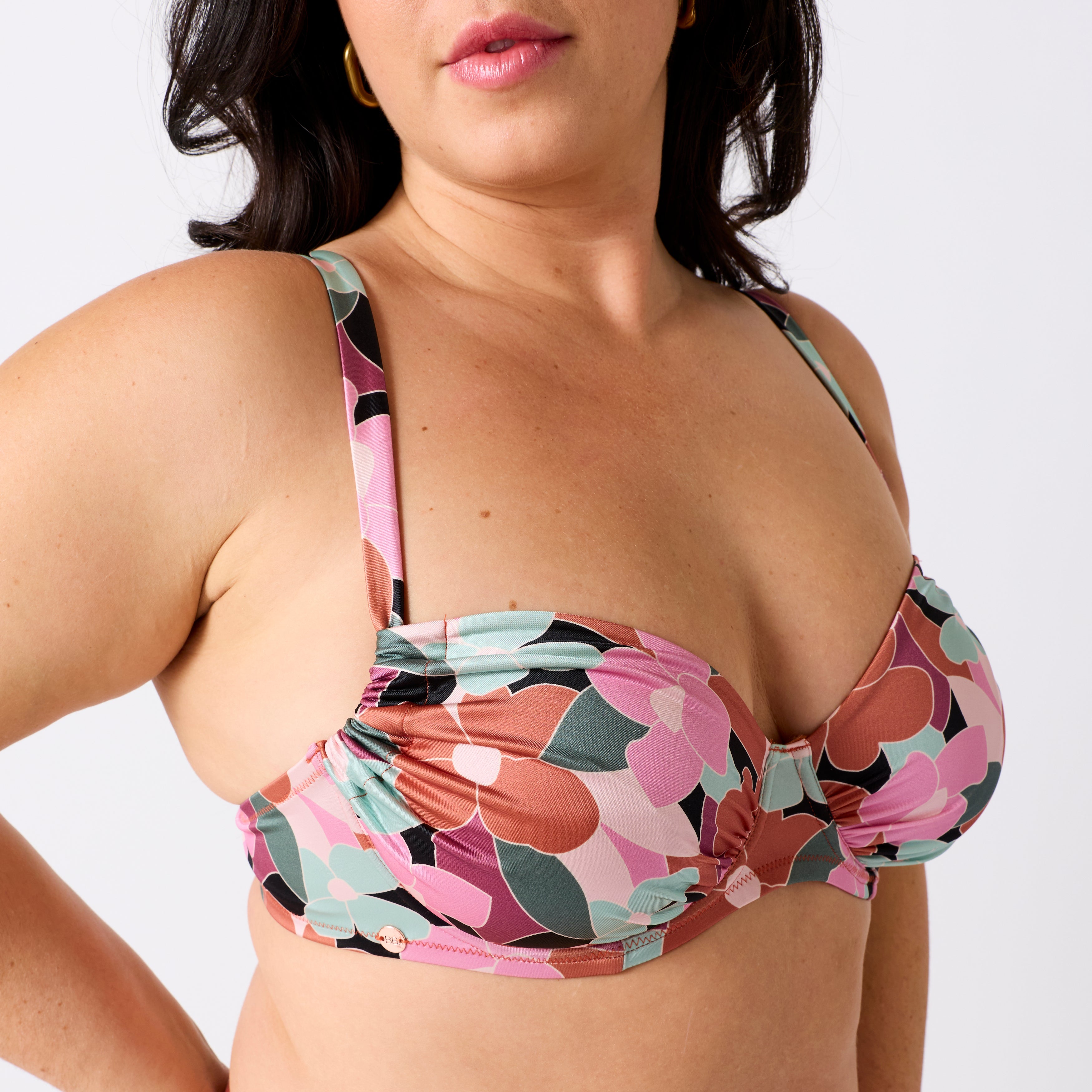 COMEDIENNE - Haut de maillot armaturé grande taille
