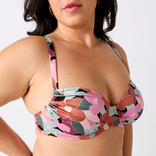 COMEDIENNE - Haut de maillot armaturé grande taille