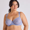 SOUTIEN GORGE GRAND MAINTIEN DENTELLE BLEU | DENIM