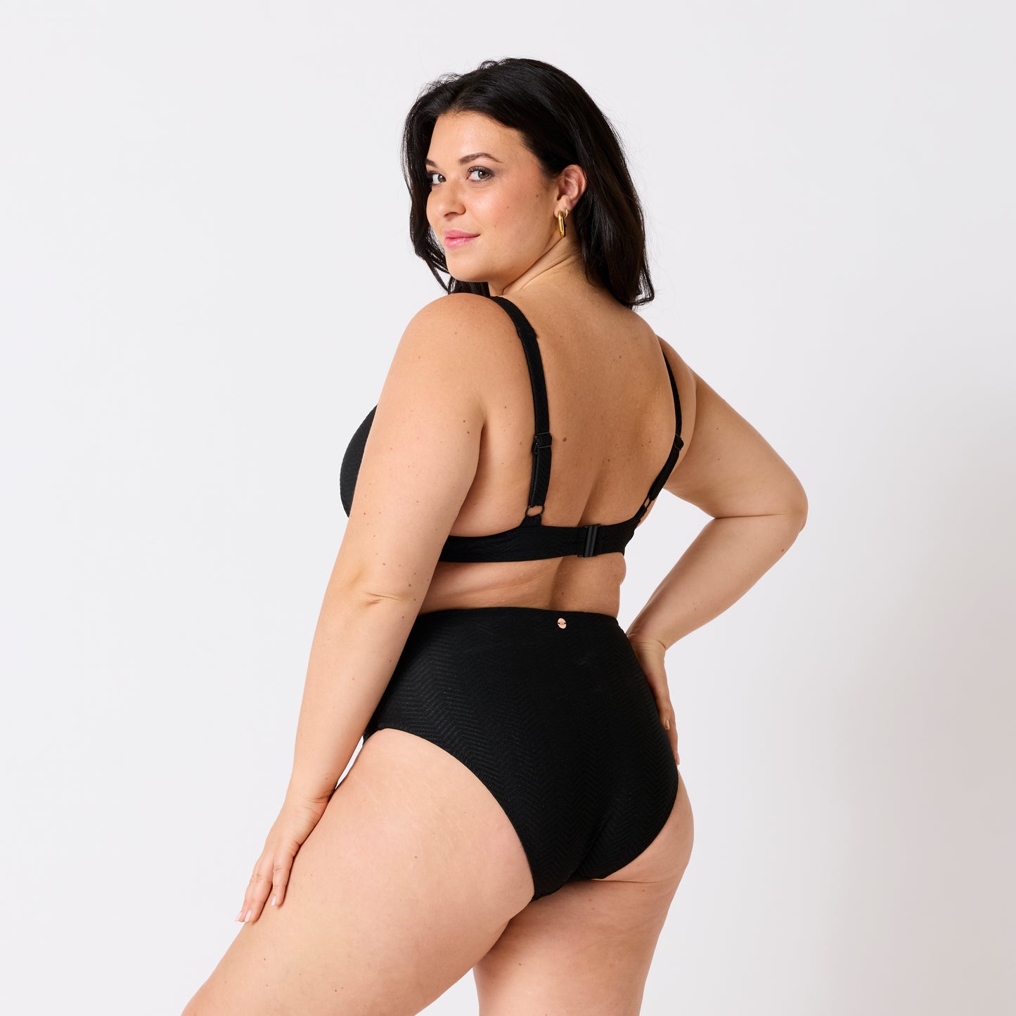 DESINVOLTE - Haut de maillot coqué grande taille