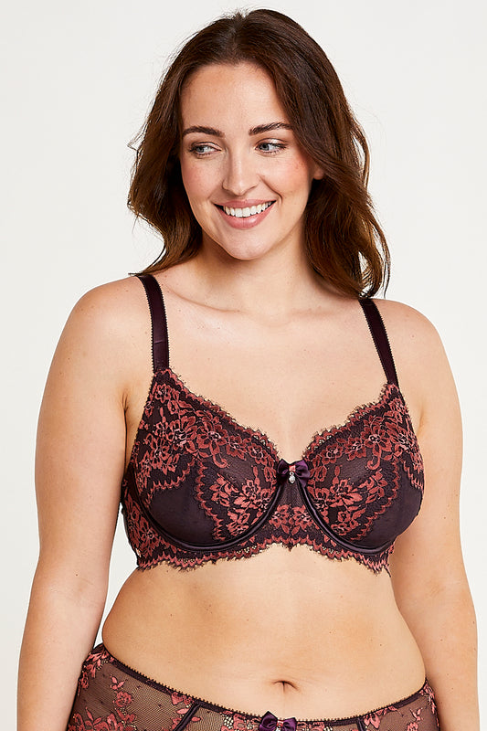 FOUGUE Underwired bra with great support