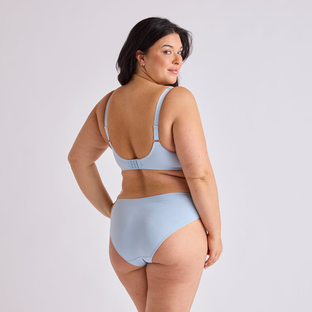 SOUTIEN GORGE GRANDE TAILLE ARMATURES BLEU | PASSION