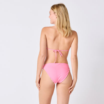 VOYAGEUSE - Haut de maillot triangle réversible