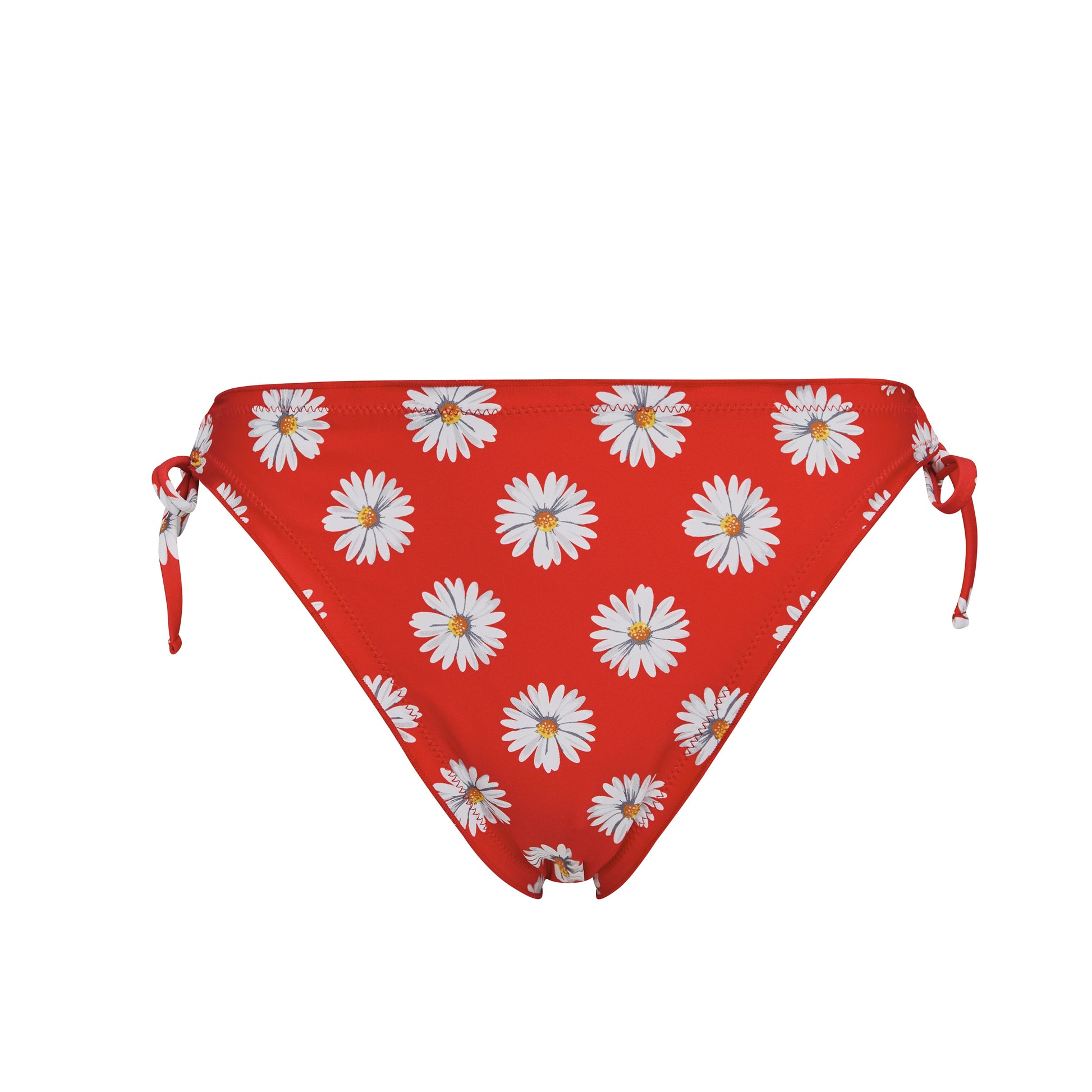 Slip ROUGE modèle FLORAL Brigitte Bardot bain