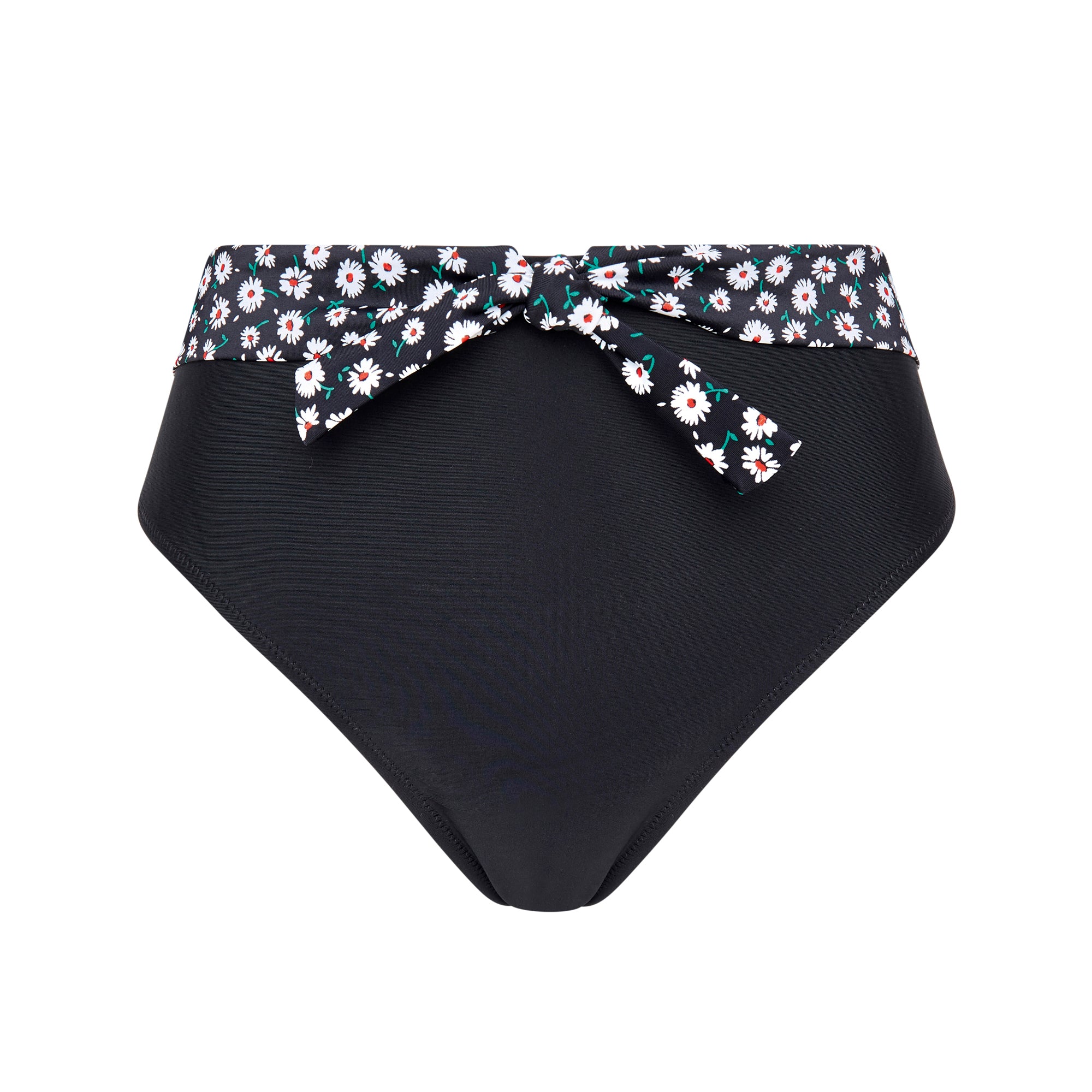 Culotte Haute NOIR modèle PARADIS Brigitte Bardot maillot de bain