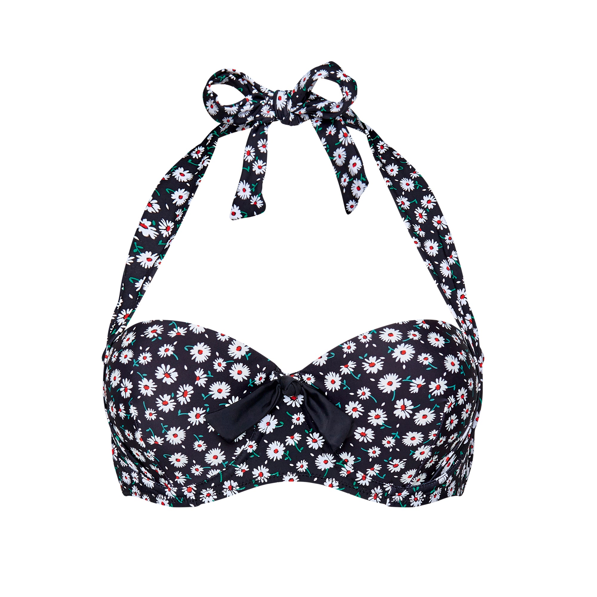 Haut balconnet NOIR modèle PARADIS Brigitte Bardot maillot de bain