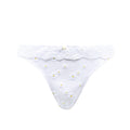 Tanga SOURIRE BLANC Brigitte BARDOT Lingerie