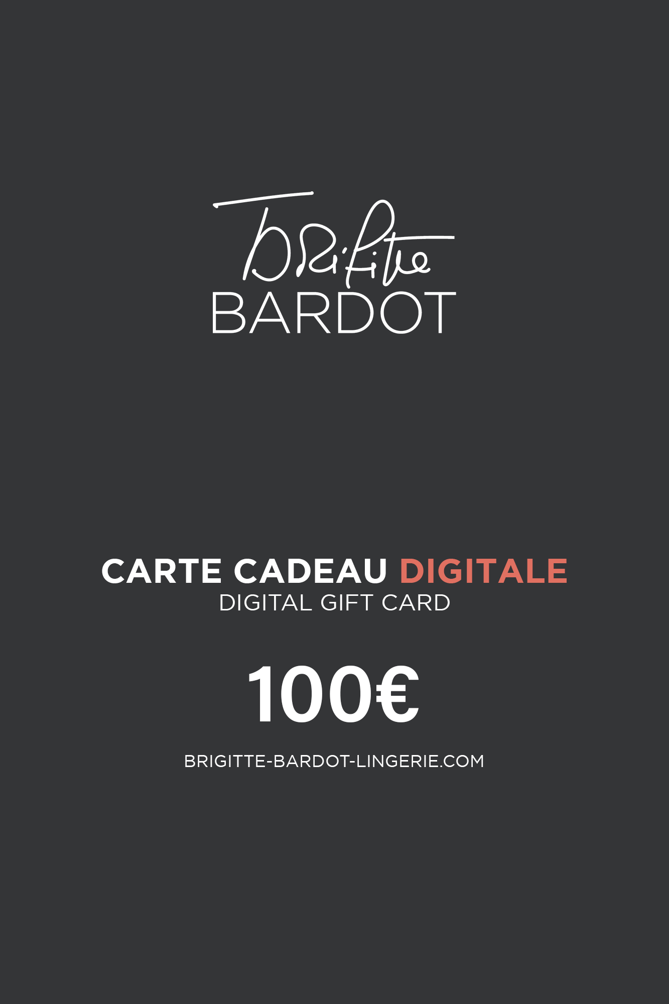 Carte cadeau digitale 100€